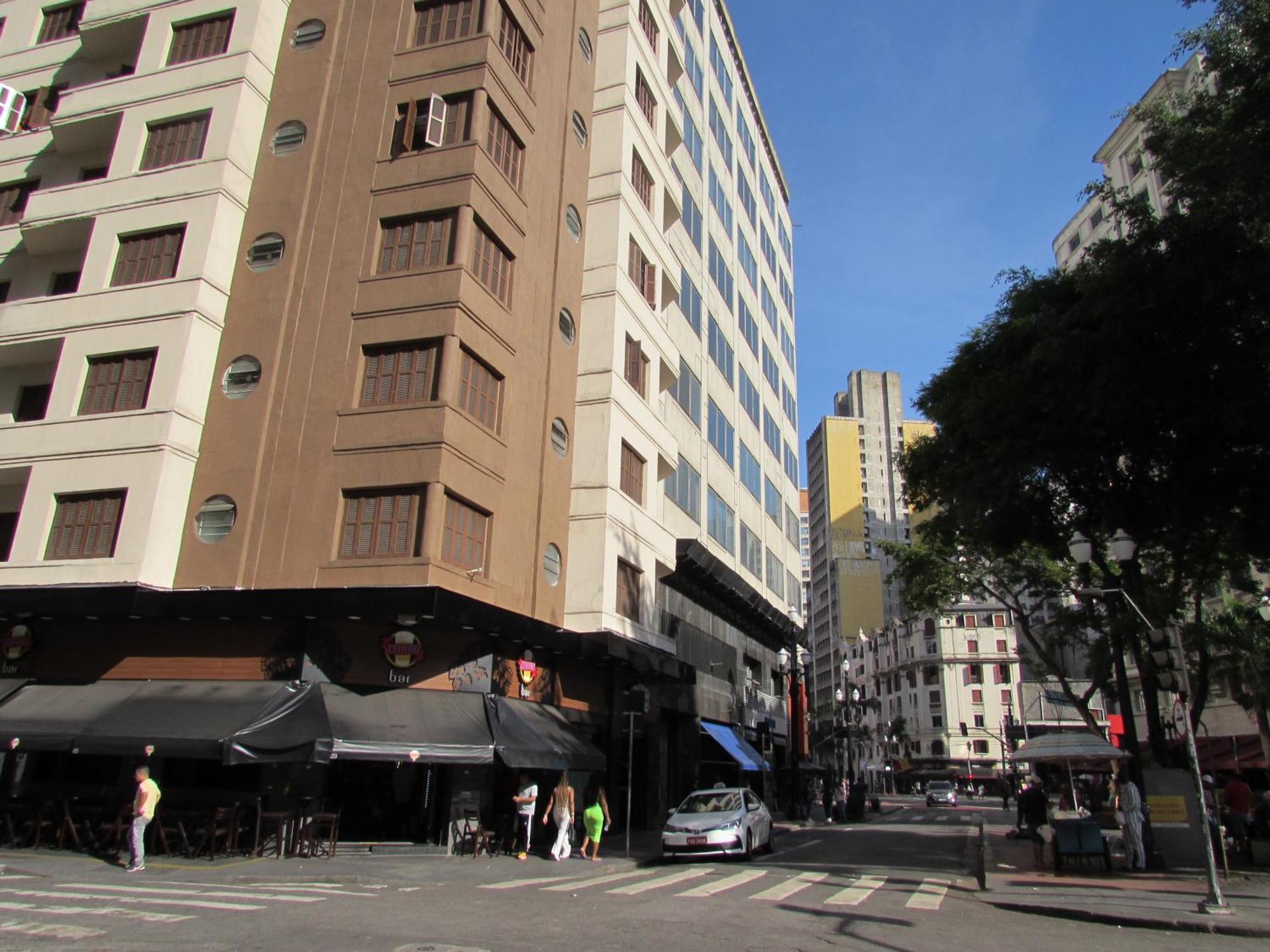 Nebias Palace Hotel Junto Da Avenida Ipiranga Com Sao Joao Em Frente Ao Bar Brahma Sp Sao Paulo Bagian luar foto